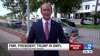 LIVE: Donald Trump Supporters For The Former President's Fort Myers Visit