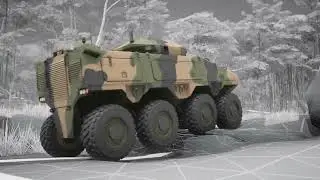 El nuevo 8x8 no tripulado de BAE Systems