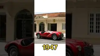 Evolution of Ferrari in 30s (1947-2022) #viral #ferrari #viralshorts #shorts