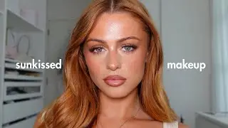 sunkissed summer makeup ♡