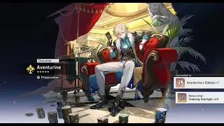 Honkai Star Rail - My First Double 5*s on Aventurine Banner !!!