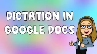 Dictation in Google Docs