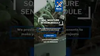 Soil moisture sensor projects | Electronics Projects | IoT projects | Arduino projects modules