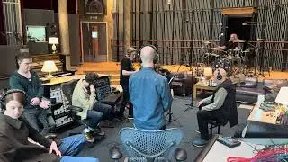 Peter Gabriel Watching Me Record Drums Was Not On My 2026 Bingo Card!
