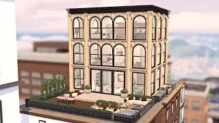 LUXURY PENTHOUSE | Sims 4 Speed Build (Stop Motion)