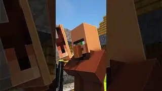 Je me déguise en villageois sur Minecraft !