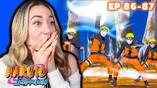 RASEN SHURIKEN!!! - NARUTO SHIPPUDEN Episode 86 & 87 REACTION
