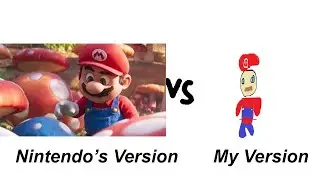 The Official Mario Movie Trailer vs. My Version