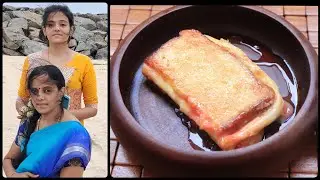 5 Min's Easy Breakfast/Cheesy Bread Toast/Perfect Breakfast, Evening Snacks/Bread Recipe in Tamil