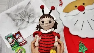 Новые куклы//Учусь рисовать//Наш Адвент из фетра своими руками//
