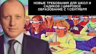 Новые требования для школ и детских садов | С 1 сентября дети в новом цифровом эксперименте