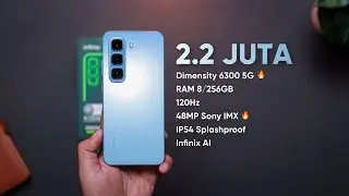 HOT SERIES NAIK KELAS !!! Unboxing Infinix HOT 50 5G + Tes Gaming + Tes Kamera