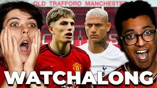 MANCHESTER UNITED 2-2 SPURS LIVE WATCHALONG 23/24 PREMIER LEAGUE!