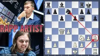 Rapp Artist | Richard Rapport vs Sergey Karjakin | Norway Chess 2021
