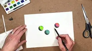 ART LESSON - MARBLE PAINTING