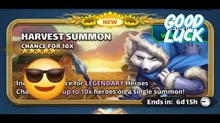 🎉🎉HARVEST SUMMONS !!!! Did I got lucky or not??? 🎉🎉
