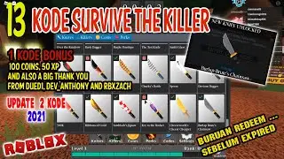 Code Survive The Killer Roblox 2020 - Redeem Code Survive The Killer (Update 2021)