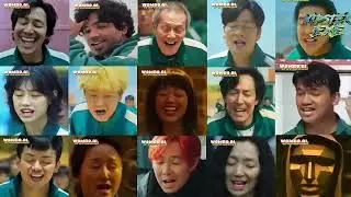 📹 🥰Squid Game Actors singing 🎶 Dame Dane VS Numa Numa 🎶