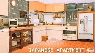 Cheap & Cozy Japanese Apartment (Pinecrest 404) | NoCC | Sims 4 | Stop Motion