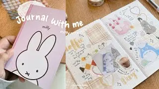 starting a new journal at a cafe | decorate + journal with me | 2024 ☕️✨