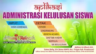 Aplikasi Administrasi Kelulusan Siswa | Aplikasi Pendidikan