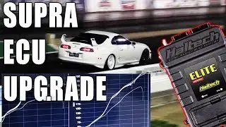 Building a 10 second Supra! Stage 1: ECU upgrade Haltech. How much power is an ECU alone worth?