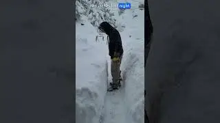 ❄️ Colorado Snow: HUGE snowfall March 14, 2024 (See description) . The Great Tunneling Adventure! ❄️