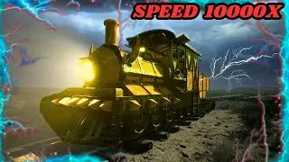 Increase Train Speed 10000 Times | Choo Choo Charles Hindi Gameplay