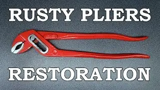 Rusty pliers restoration