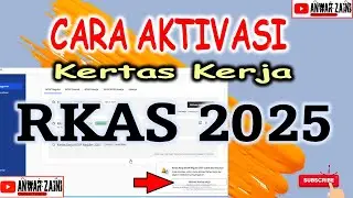 Cara Aktivasi RKAS 2025