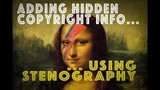 Adding Hidden Copyright To Your Images....