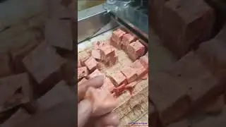 Слайсер нарезки мороженного мяса кубиками VOLTEK QQD 600