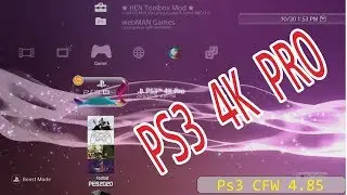 How to install PS3 4K Pro on PS3 CFW 4.85