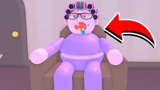 БАБКА ПРОГЛОТИЛА МЕНЯ в Roblox/Escape Grandmas House Obby