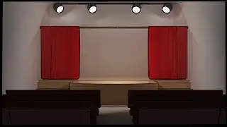 Blender 2.79 Stage Modeling Timelapse