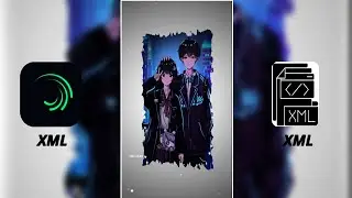 Lovely Duo Xml Present [ Alight Motion ] || @HR HARSHU YT || Download Xml File Link In Discription⬇️
