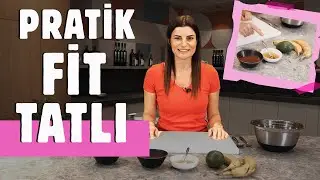 PRATİK FİT TATLI TARİFİ 🧁 | Ece Vahapoğlu