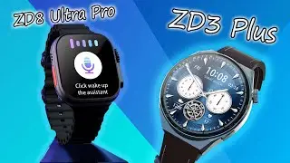 Распаковка! Смарт часы ZD8 Ultra Pro и Zordai ZD3 Plus