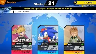 SSBU Online Spectator Mode with Special Characters Quickie 7/20/25