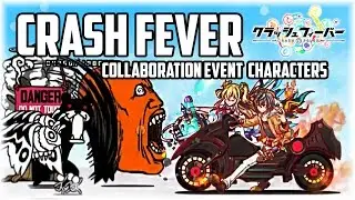 The Battle Cats | Crash Fever Collaboration Event Rare Characters