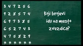 Matriks - Logicki test #3