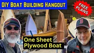 EP8: One Sheet Plywood Boat with Stewart James #diy #diyboat