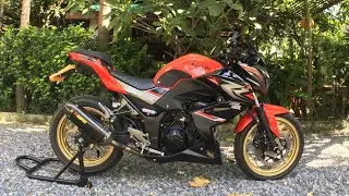 Kawasaki Z300 ปี 2017 รีวิวของแต่ง+เสียงท่อ Akrapovic แท้