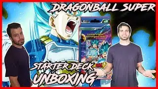 EPIC Dragon Ball Super Galactic Battle Starter Deck Opening! | Rare Hunters w/ SimplyUnlucky