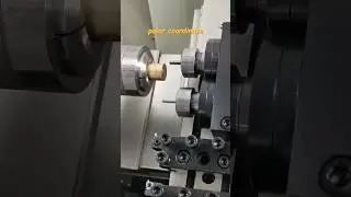 SL-36 CNC Lathe Simple Polar Coordinate Method - Start with Y Axis and Switch to C Axis. 