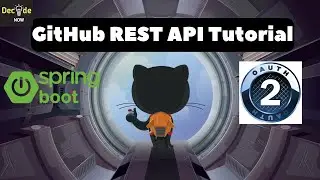 How to use GitHub REST API using OAuth2 Authentication | Fetch Data from GitHub API #springboot