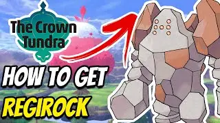 HOW TO GET REGIROCK IN POKEMON SWORD AND SHIELD CROWN TUNDRA DLC EXPANSION