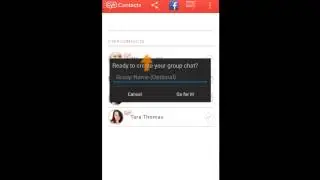 Sending Messages Using Cyfr Instant Messenger (Android)