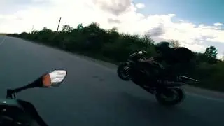 YAMAHA YZF - R6 2013 ОПАСНОЕ ВИЛЛИ