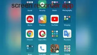 Redmi 4 miui 9 update to auto screen recorder app install